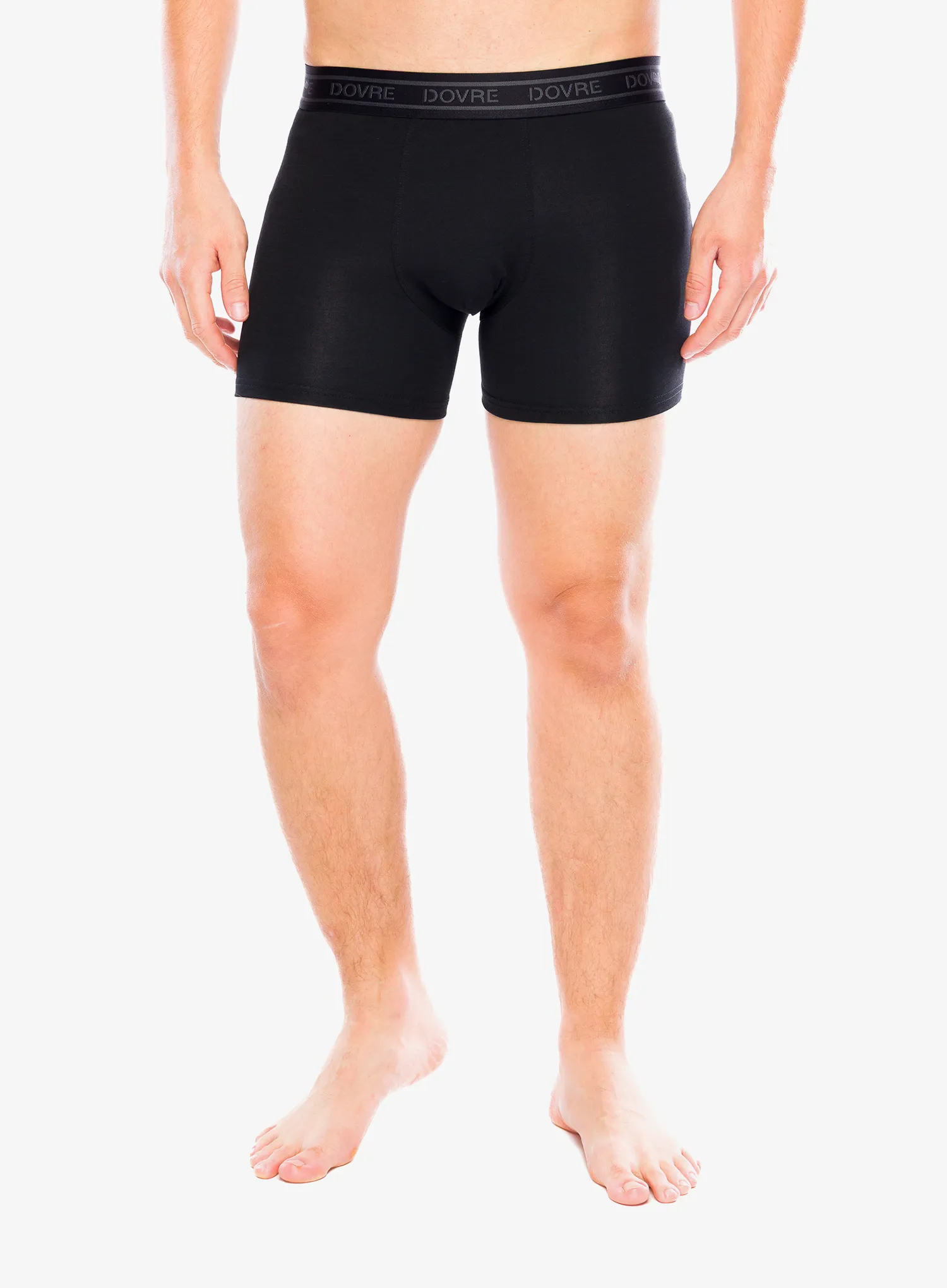 Funkční boxerky Dovre Tights 3-Pack Bamboo - black
