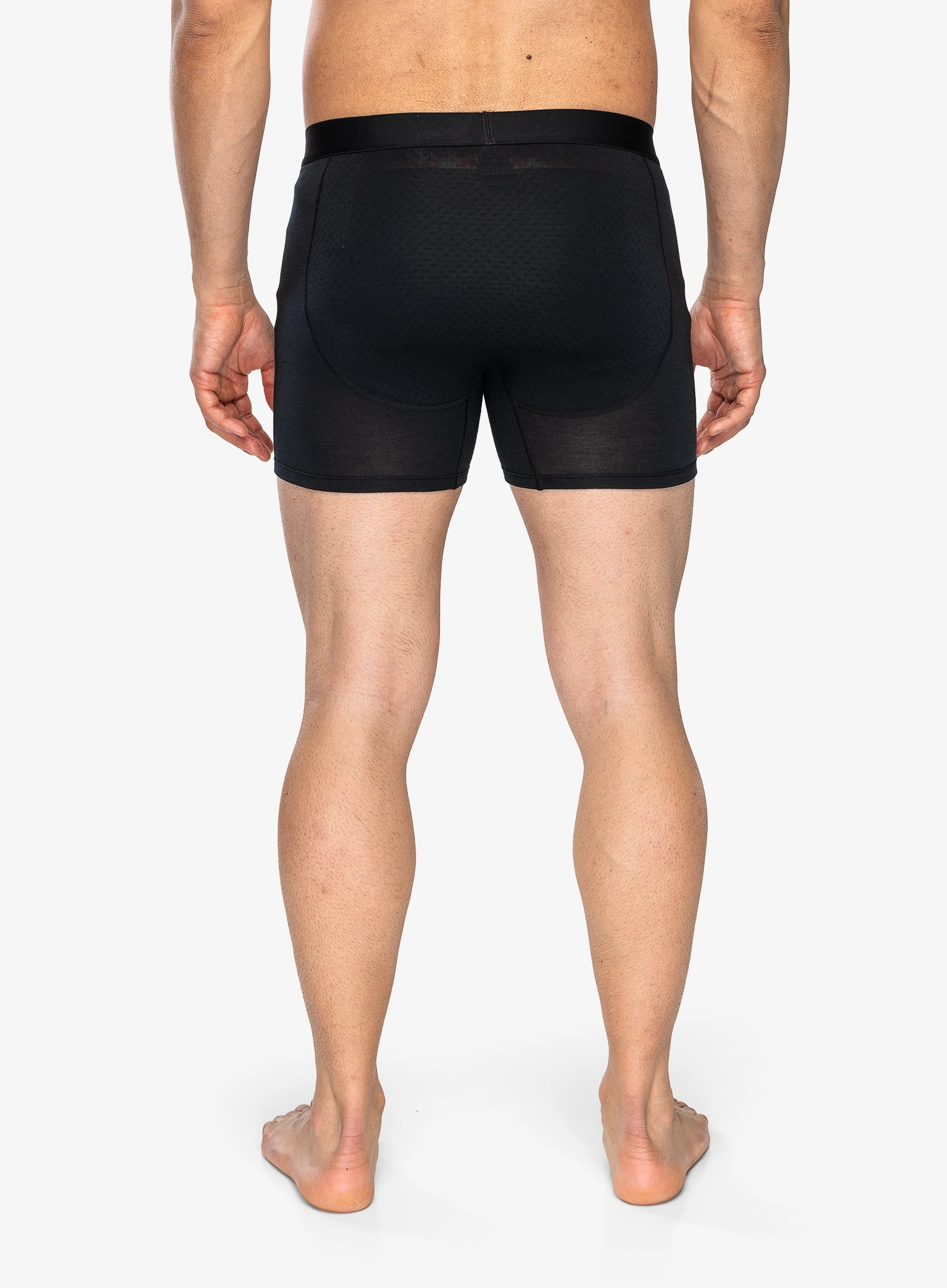 Funkční boxerky Icebreaker Merino 125 ZoneKnit Boxers - black