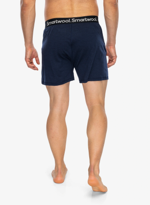 Pánské termoaktivní boxerky Smartwool Merino Boxer Boxed - deep navy