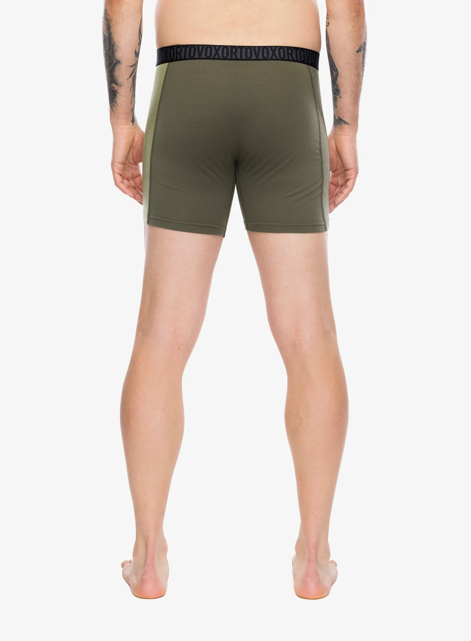 Funkční boxerky Ortovox 150 Essential Boxer Briefs - dark wild herbs
