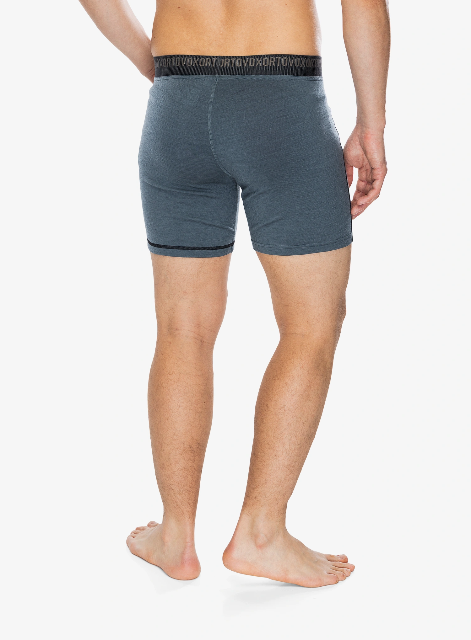 Funkční boxerky Ortovox 185 Rock N Wool Boxer - dark arctic grey