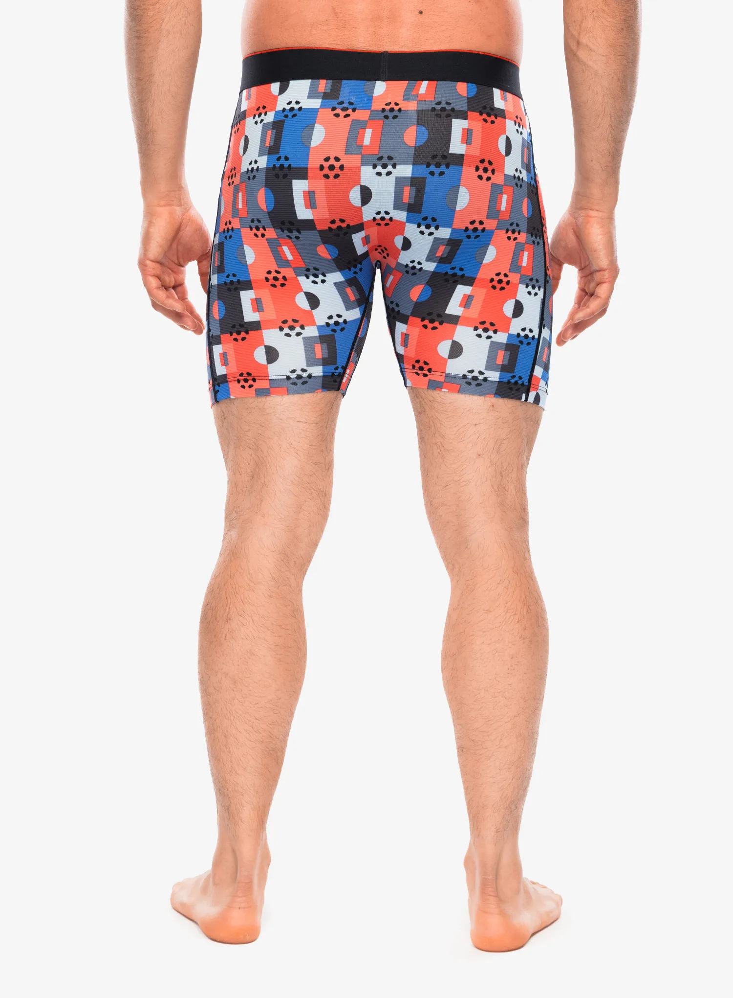 Funkční boxerky Saxx Multi-Sport Mesh Boxer Brief Fly - pitch check/multi