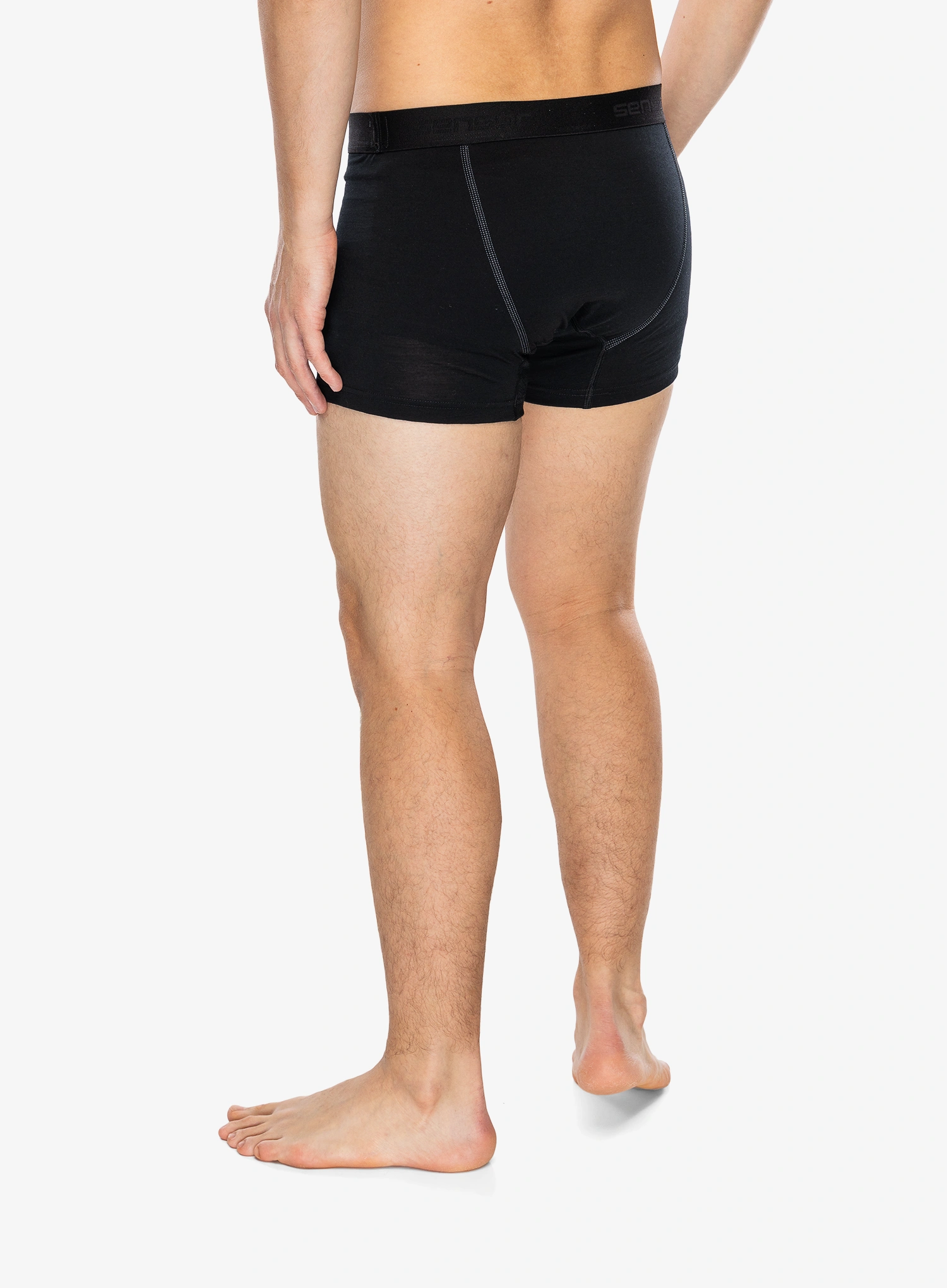 Funkční boxerky Sensor Merino Active Boxers - black/black