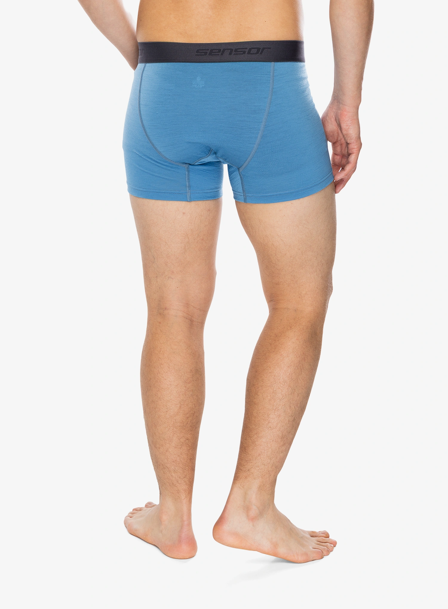 Funkční boxerky Sensor Merino Active Boxers - blue/blue