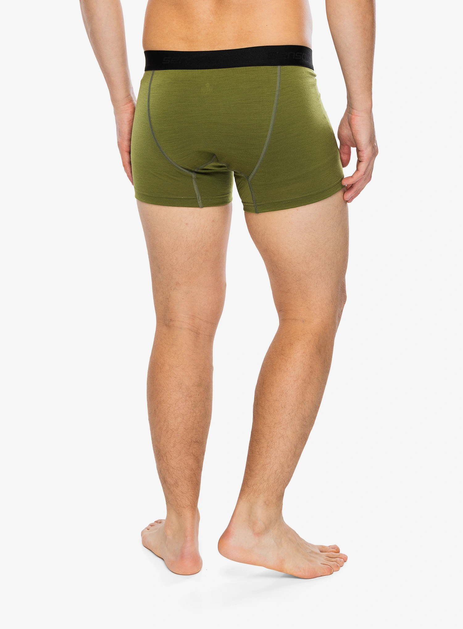 Funkční boxerky Sensor Merino Active Boxers - safari green