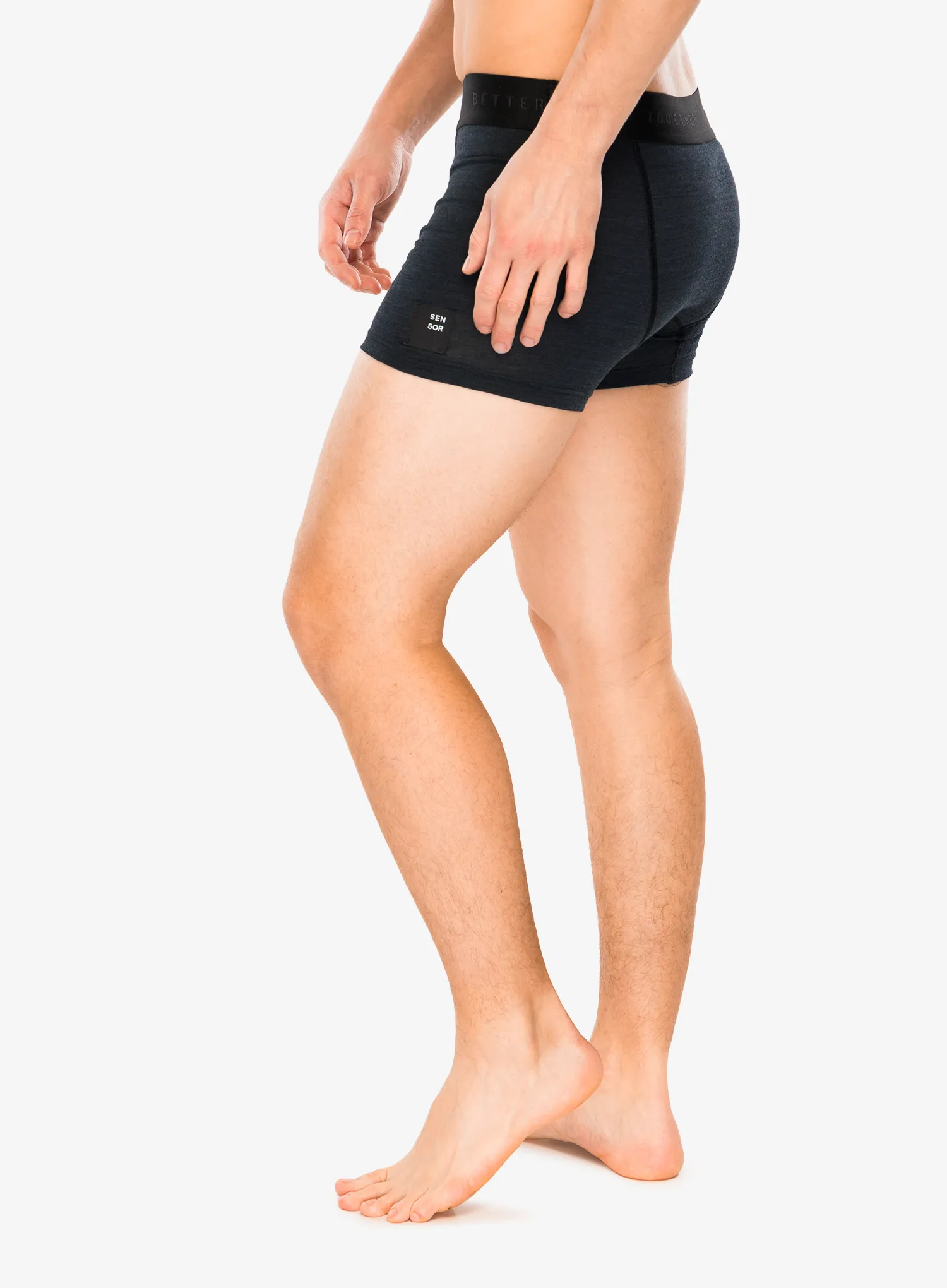 Funkční boxerky Sensor Merino Cordura Boxers - black