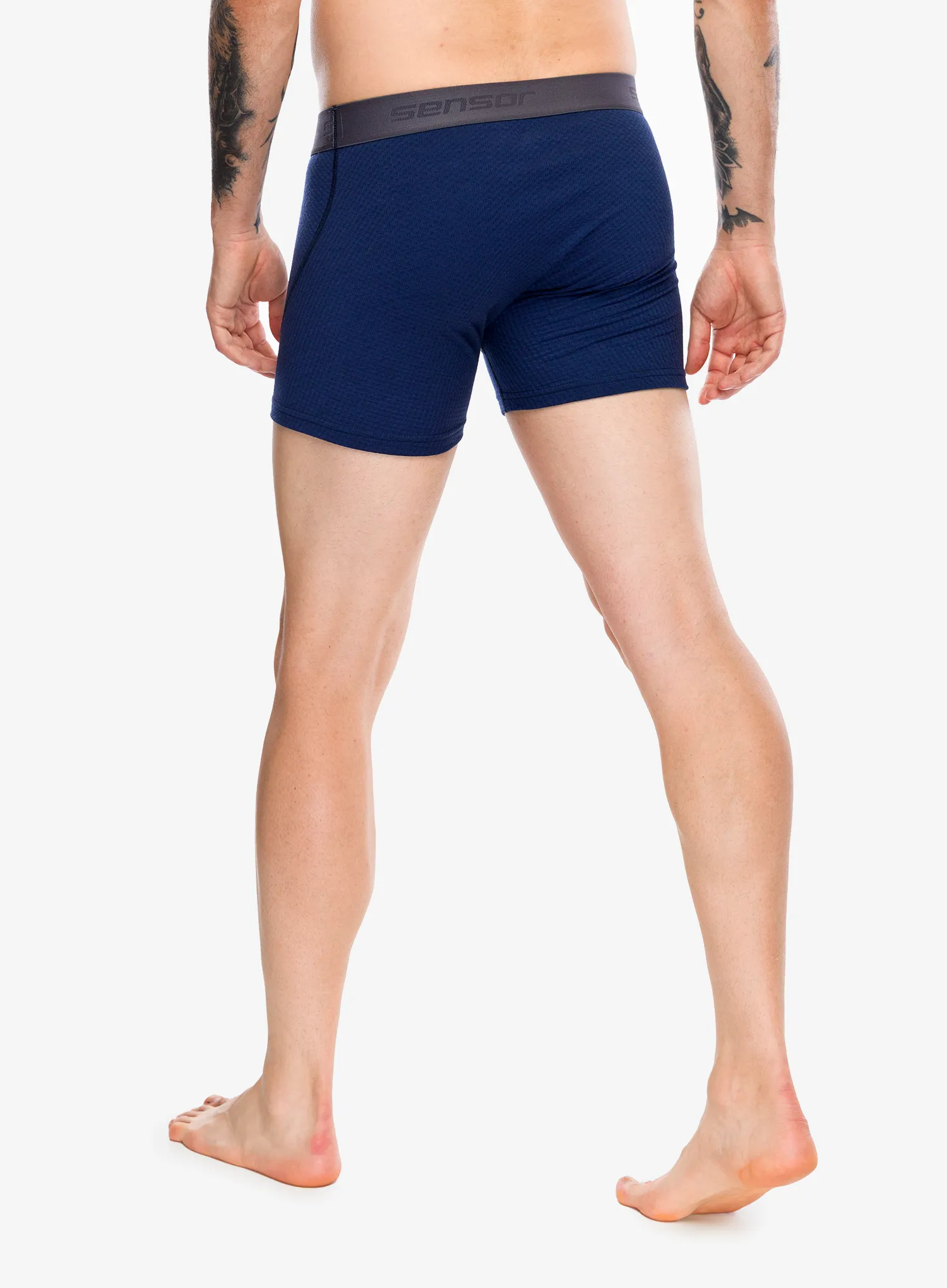 Termoaktivní boxerky Sensor Merino DF Boxers - deep blue