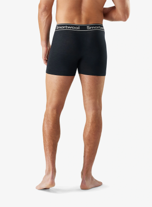 Funkční boxerky Smartwool Intraknit Boxer Brief Boxed - black