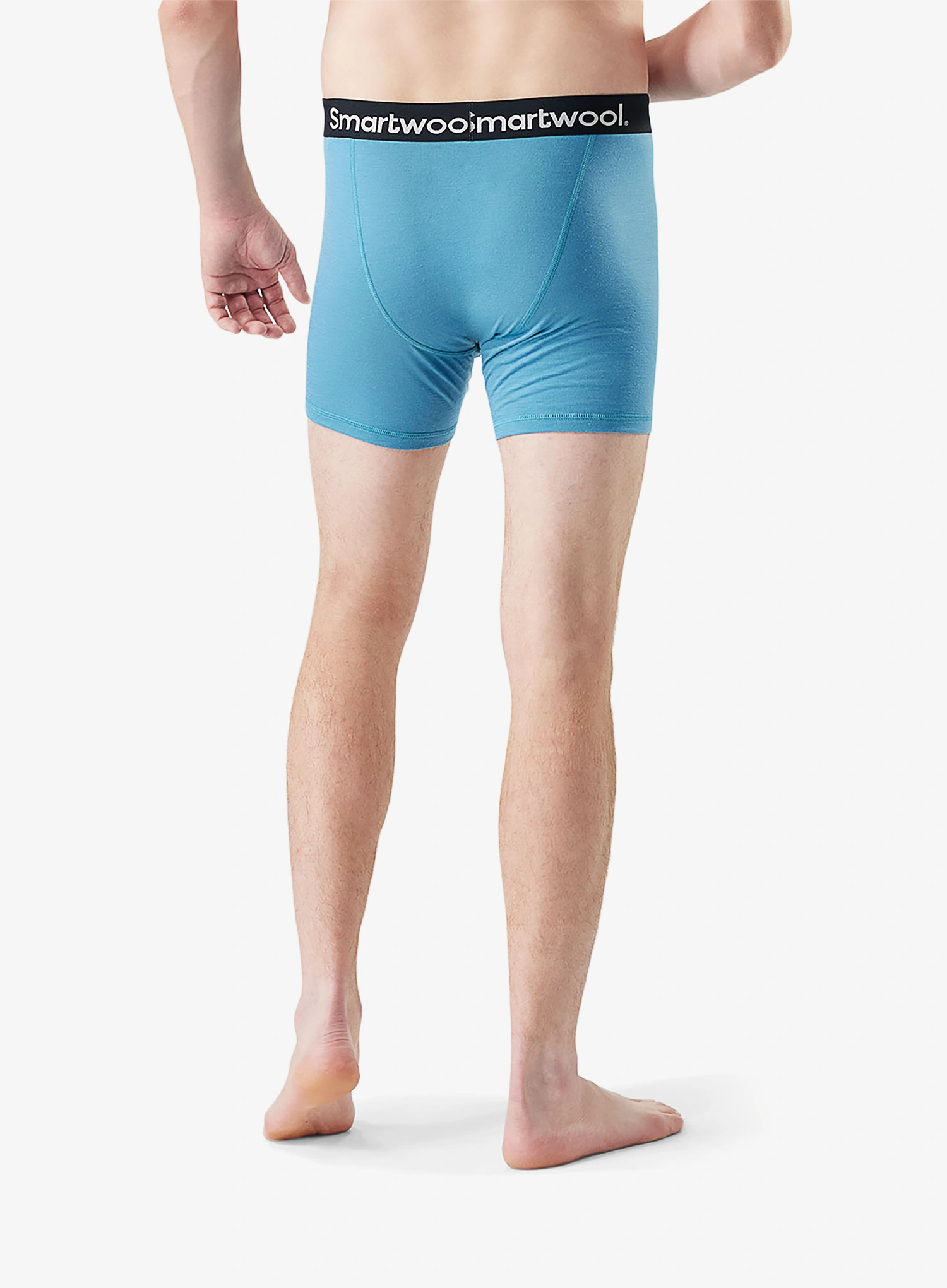 Funkční boxerky Smartwool Merino Boxer Brief Boxed - mineral blue