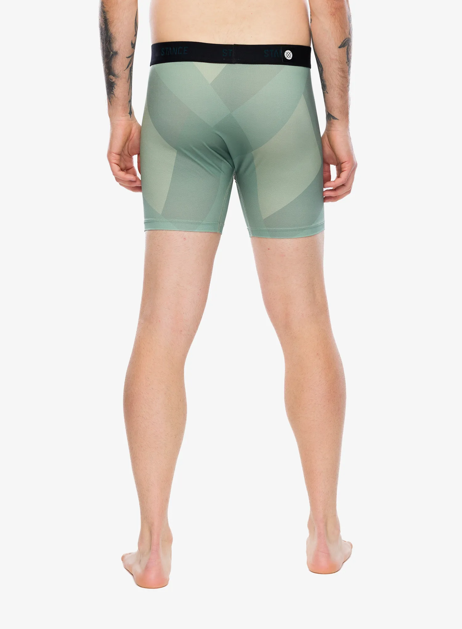 Funkční boxerky Stance Blocked Performance Wholester - green