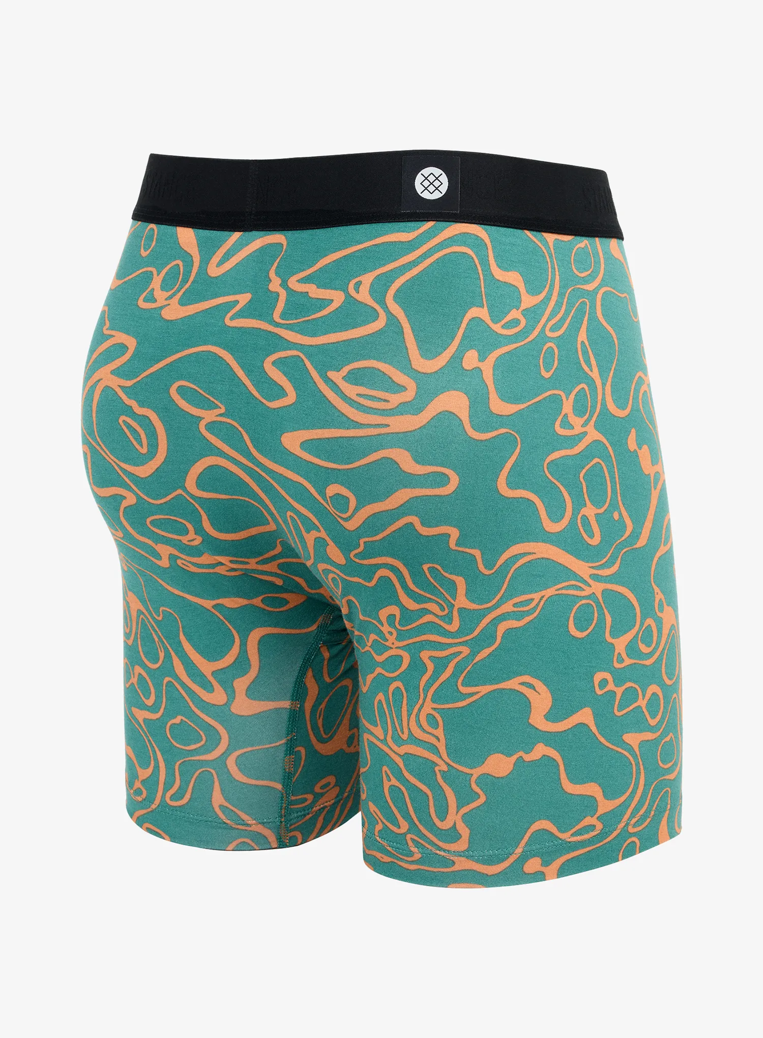 Funkční boxerky Stance Lava Lamp Boxer Brief - teal