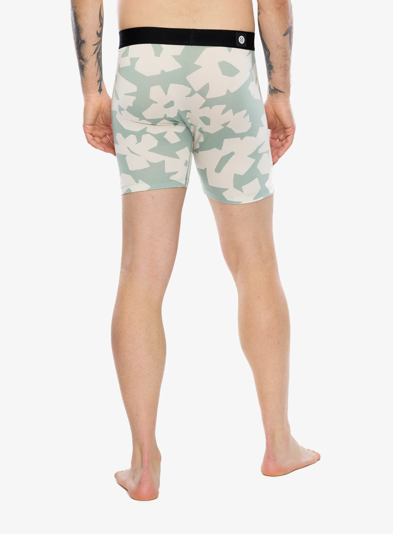 Funkční boxerky Stance Paper Floral Wholester - green