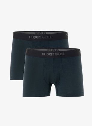 Funkční boxerky Super.natural Tundra175 Boxer 2-Pack - blueberry/blueberry