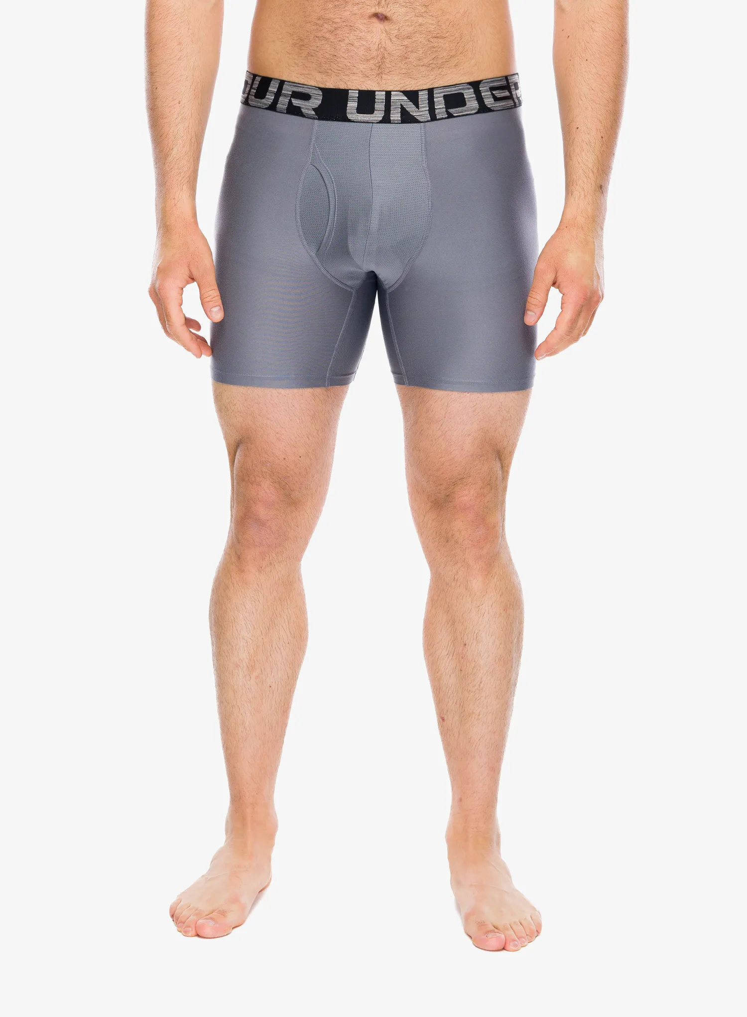 Funkční boxerky Under Armour Performance Tech Novelty 6in 3PK - wham blue/black/titan gray