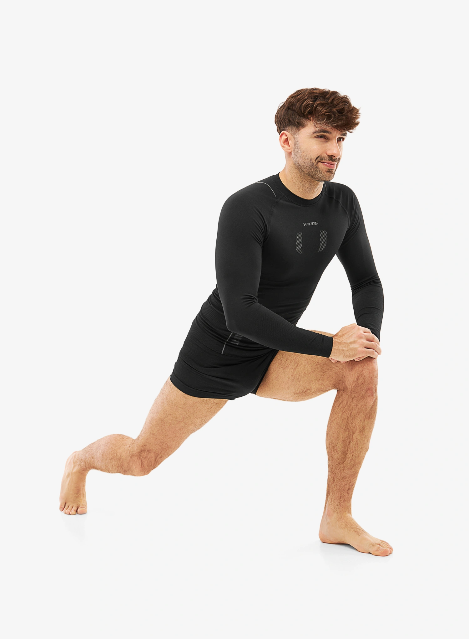 Funkční boxerky Viking Base Layer Eiger 2.0 Boxer Shorts - black/grey