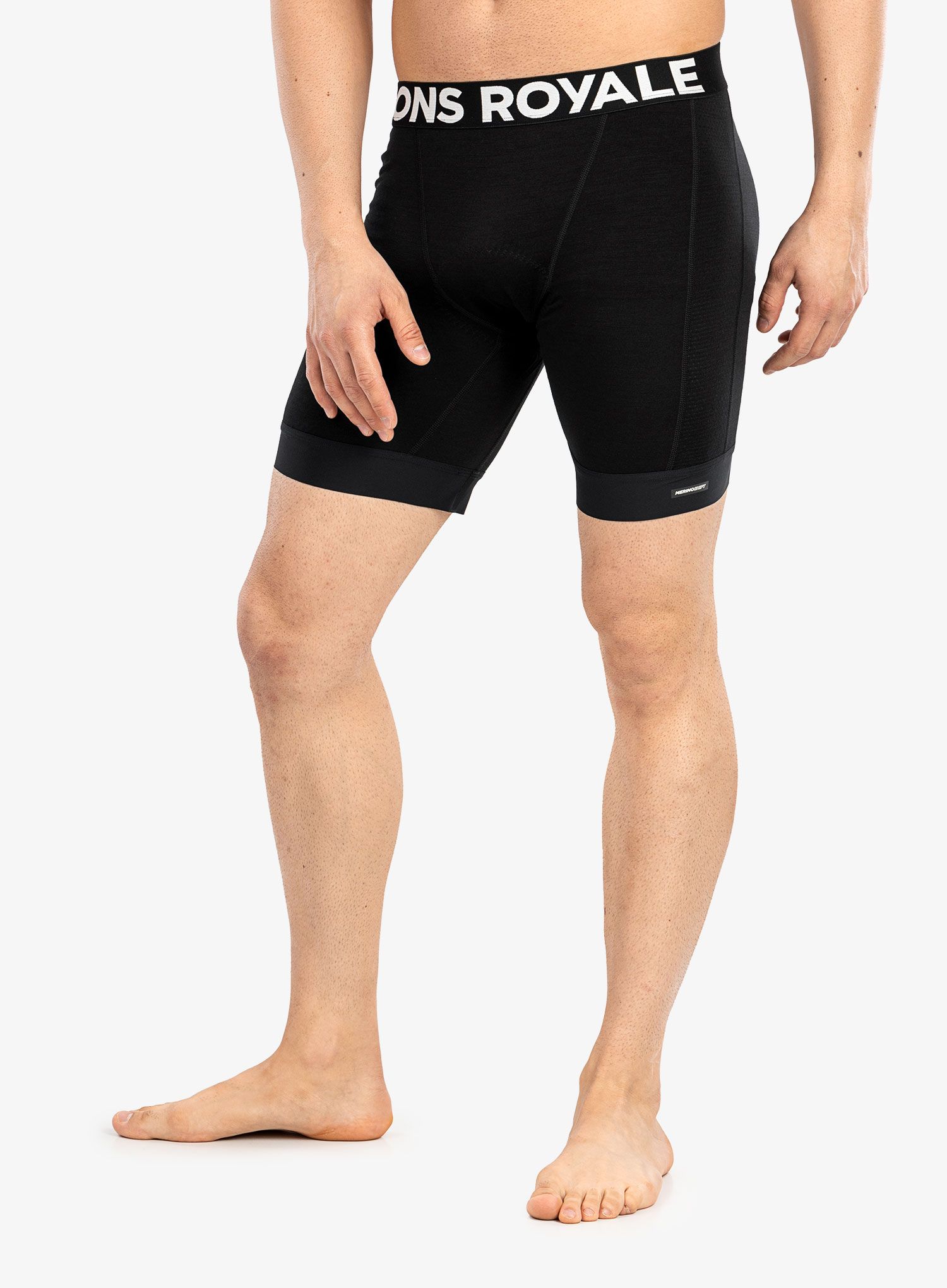 Boxeři Mons Royale Epic Merino Shift Bike Short Liner - black