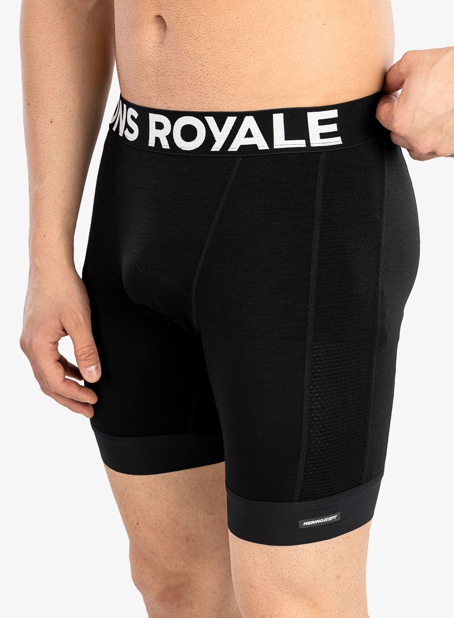 Boxeři Mons Royale Epic Merino Shift Bike Short Liner - black