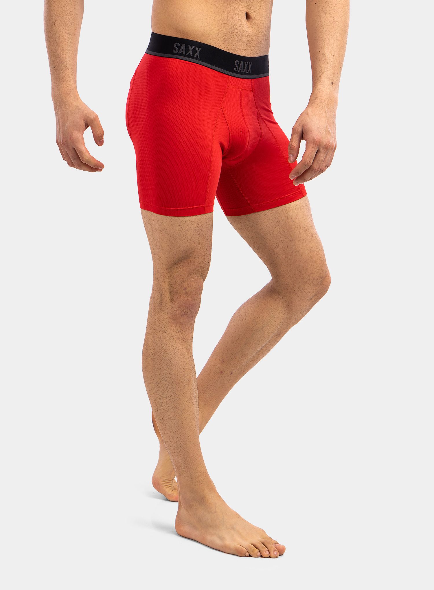Boxerky Saxx Kinetic HD Boxer Brief - red
