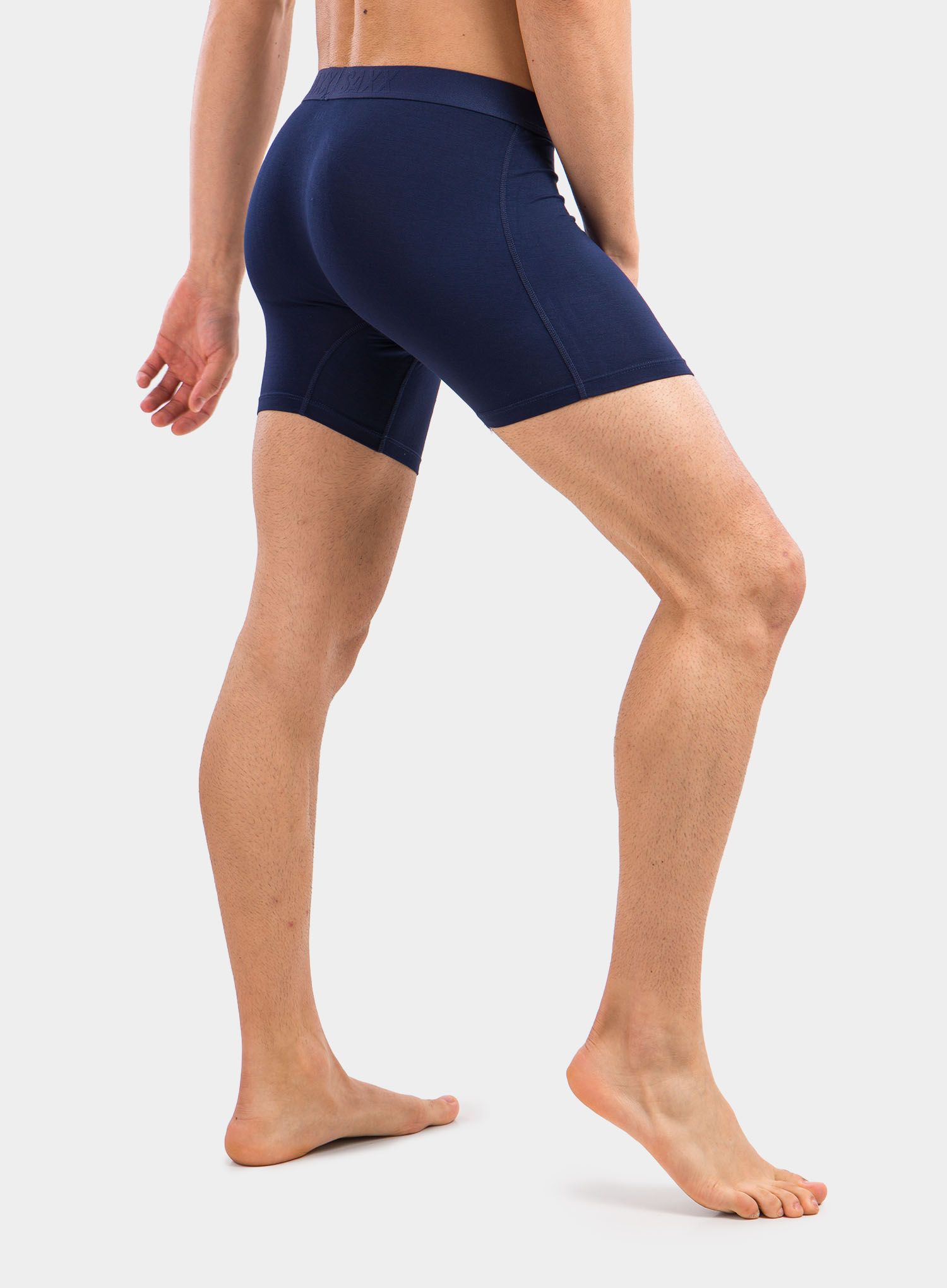 Boxerky Saxx Vibe Boxer Brief - blue trail markers