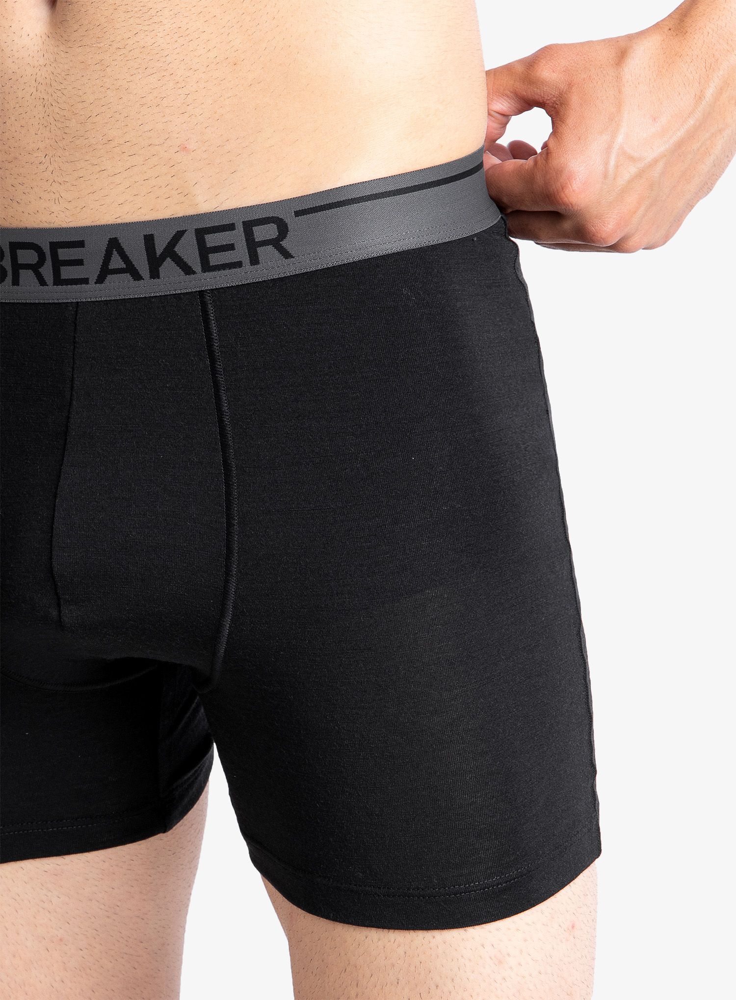 Termoaktivní boxerky Icebreaker Anatomica Boxers - black
