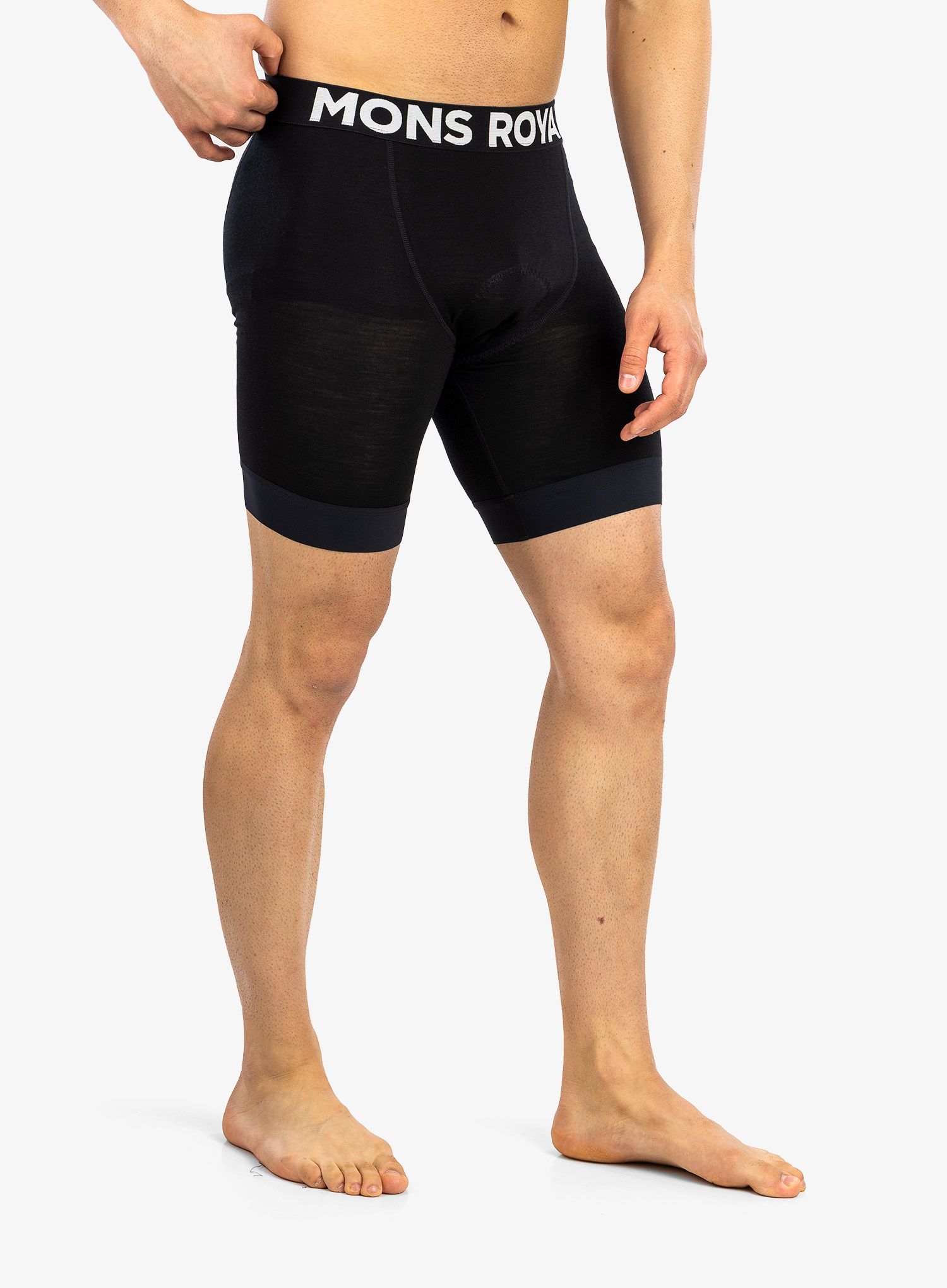 Termoaktivní boxerky Mons Royale Enduro Bike Short Liner - black