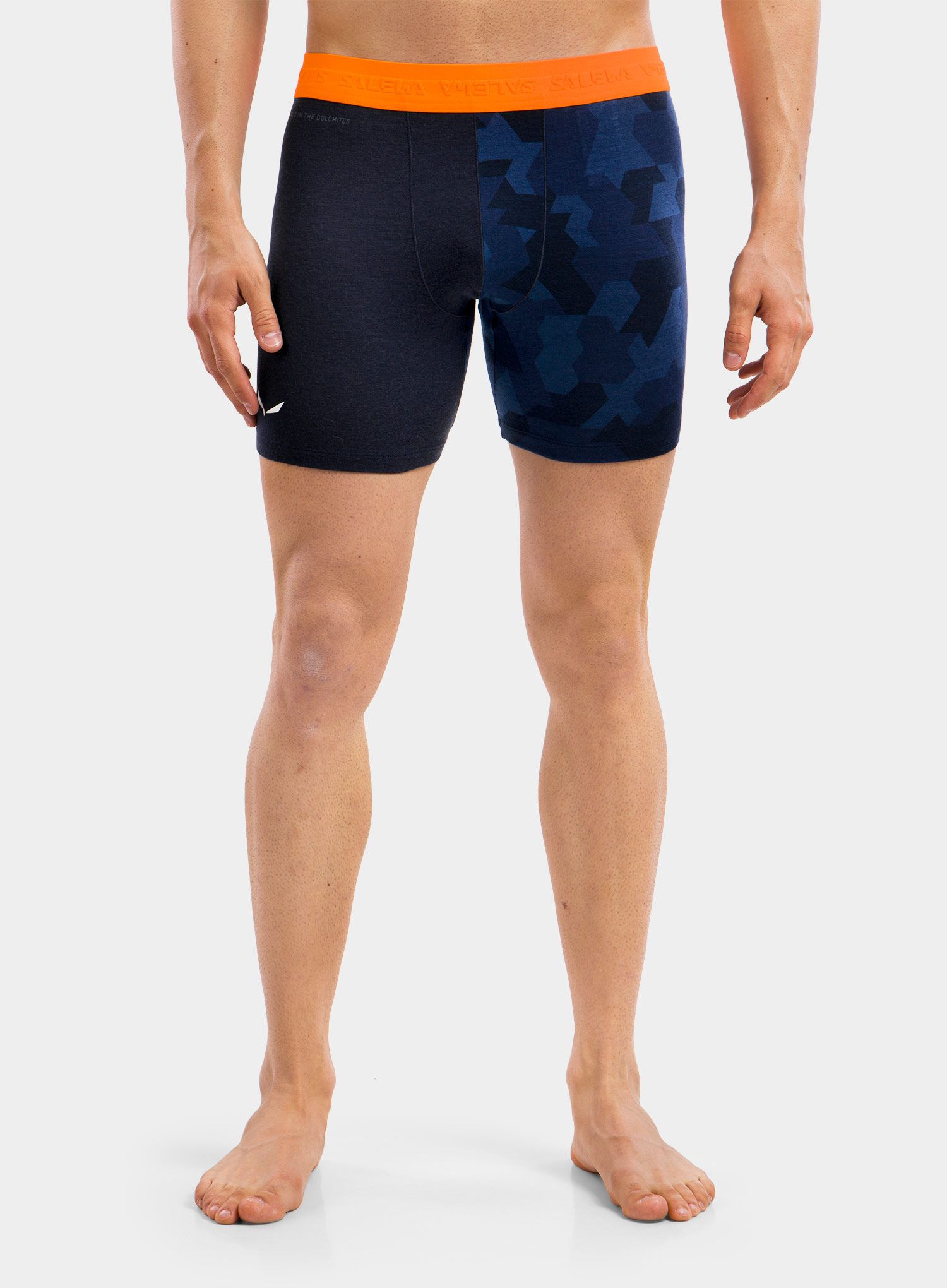 Funkční boxerky Salewa Cristallo Warm AMR Boxer - navy