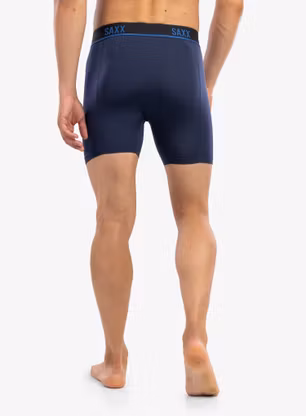 Termoaktivní boxerky Saxx Kinetic HD Boxer Brief - navy/city blue