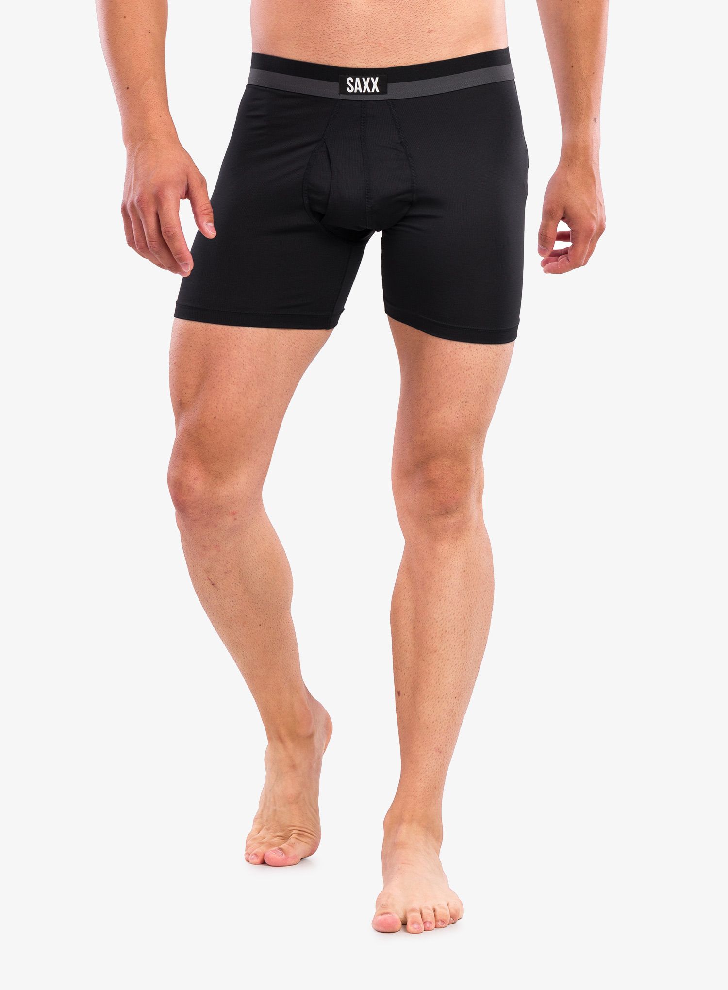 Termoaktivní boxerky Saxx Sport Mesh Brief Fly - black