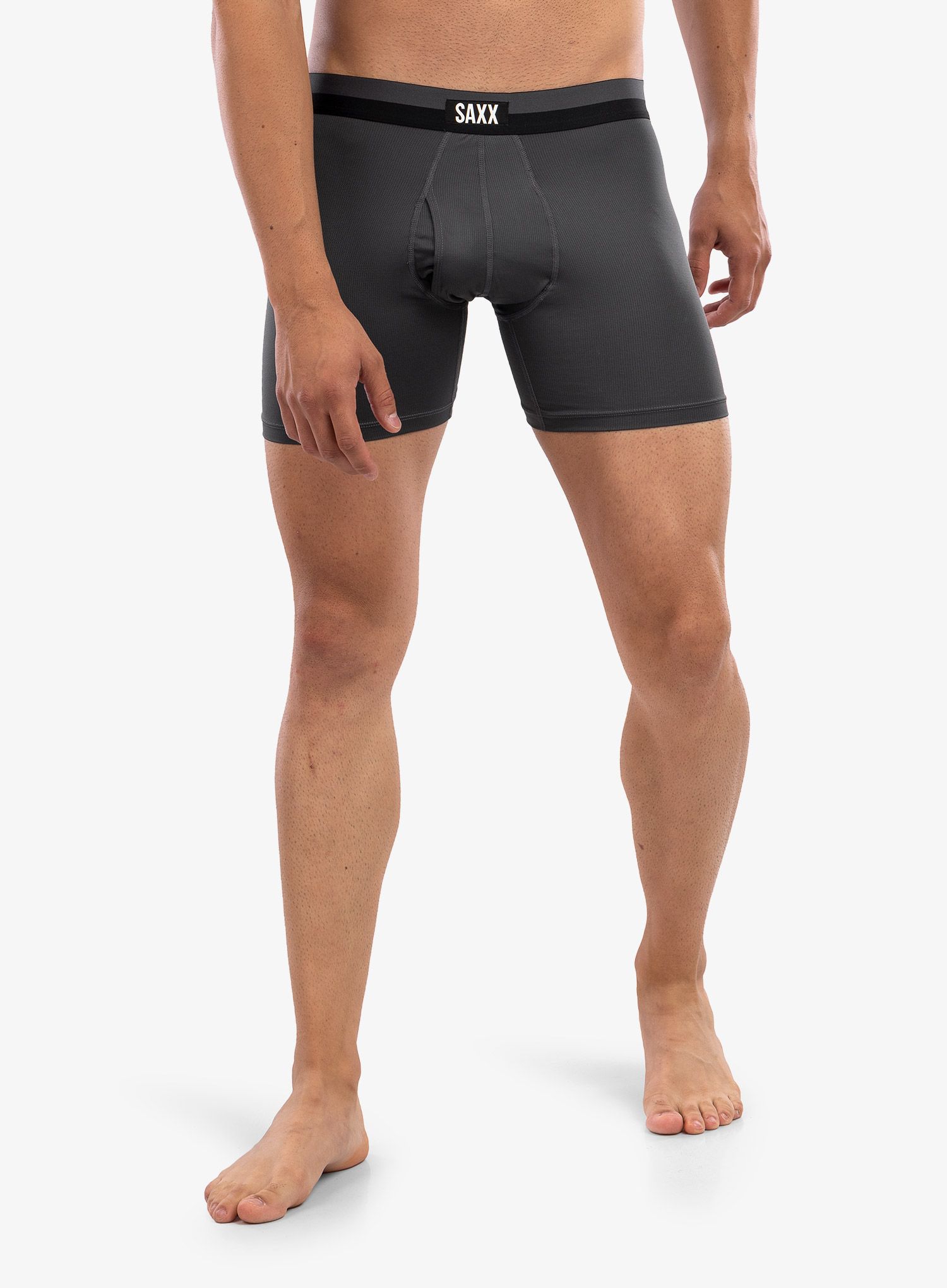 Termoaktivní boxerky Saxx Sport Mesh Brief Fly - graphite