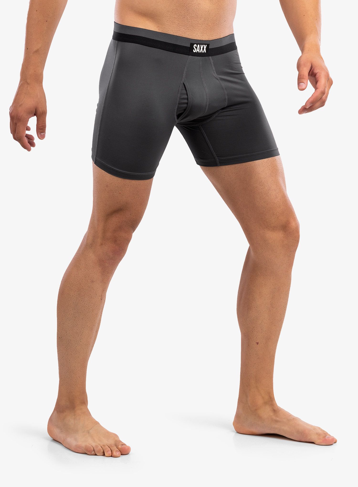 Termoaktivní boxerky Saxx Sport Mesh Brief Fly - graphite