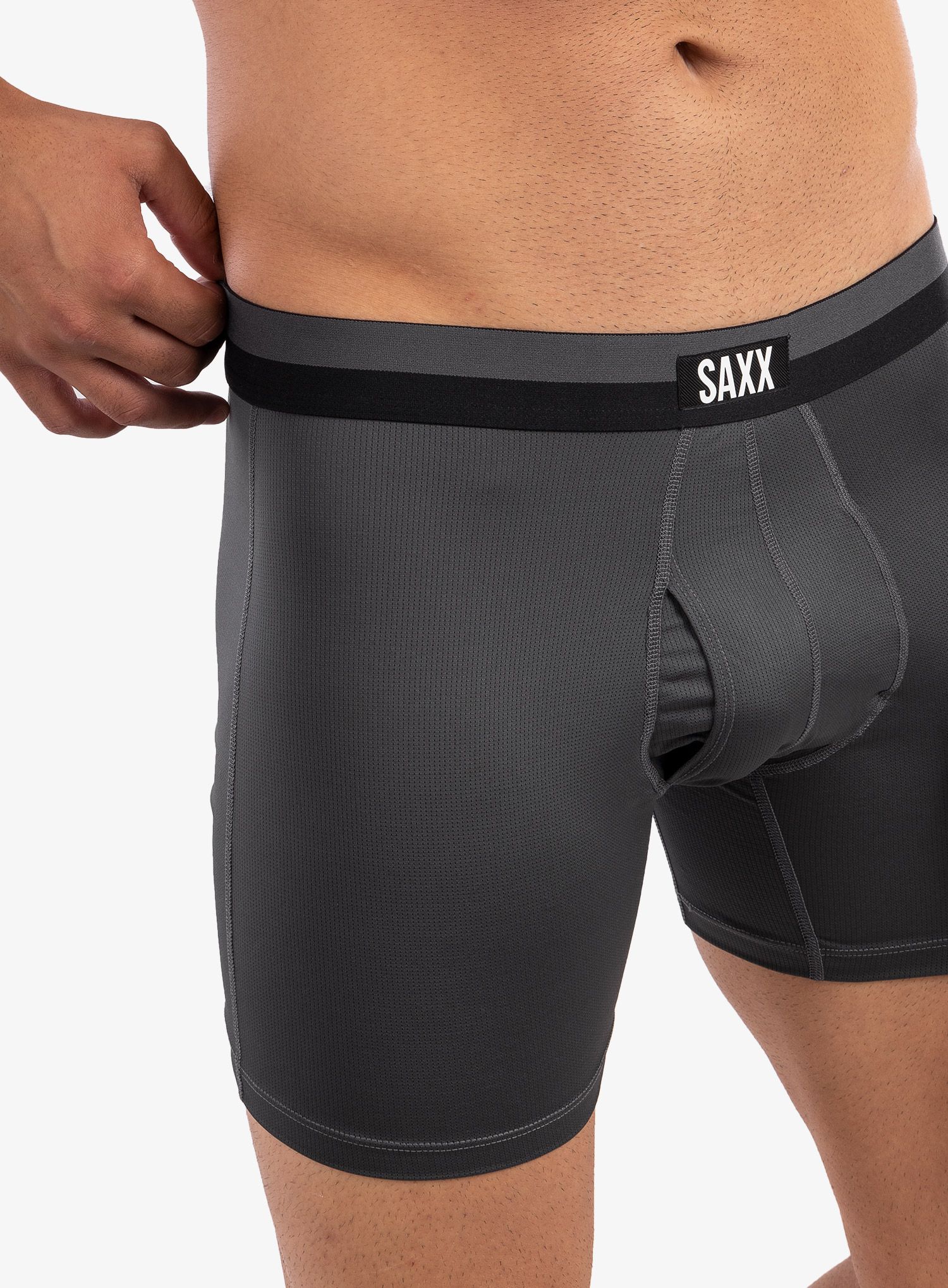 Termoaktivní boxerky Saxx Sport Mesh Brief Fly - graphite
