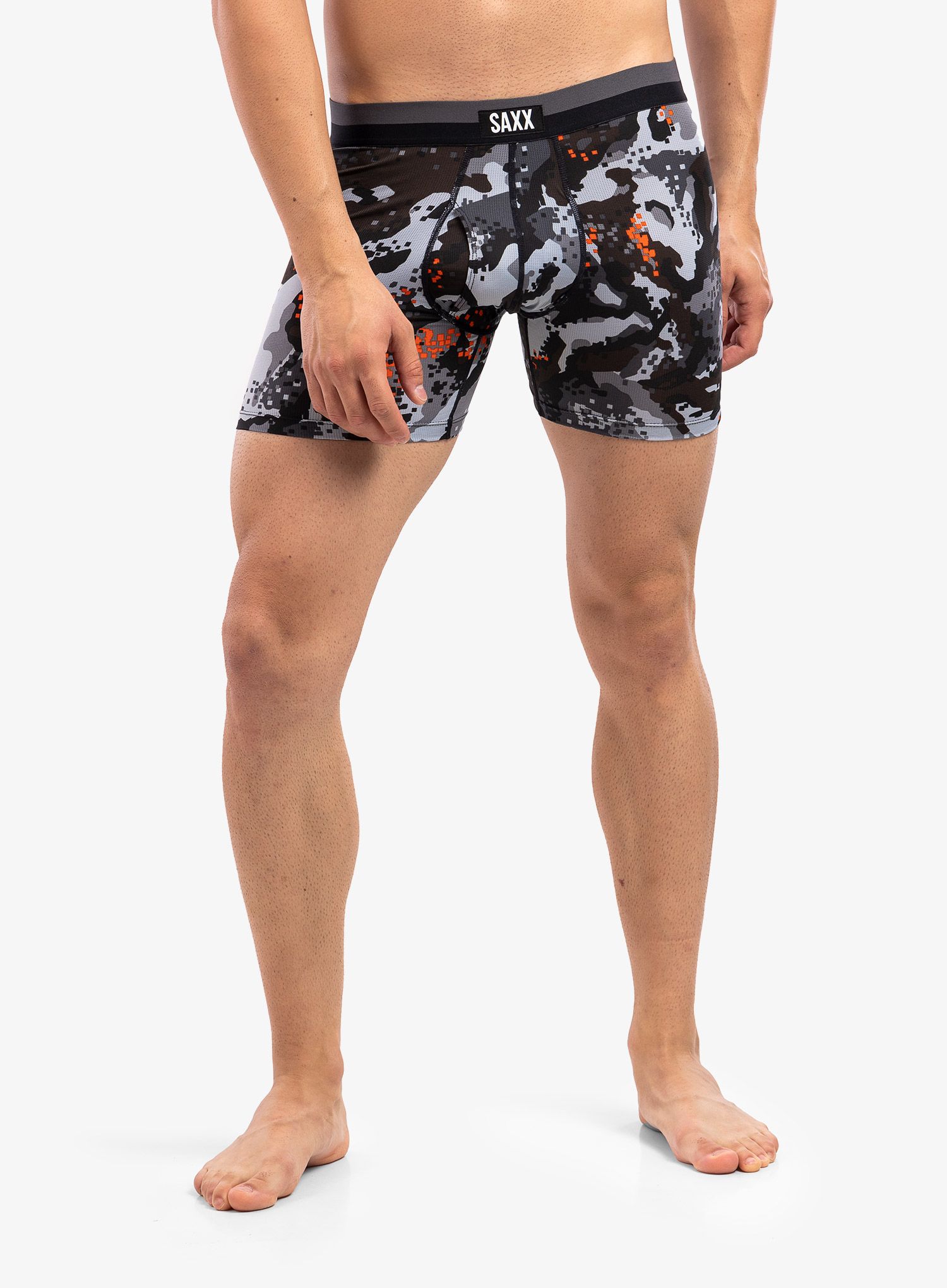 Termoaktivní boxerky Saxx Sport Mesh Brief Fly - grph digi quake camo