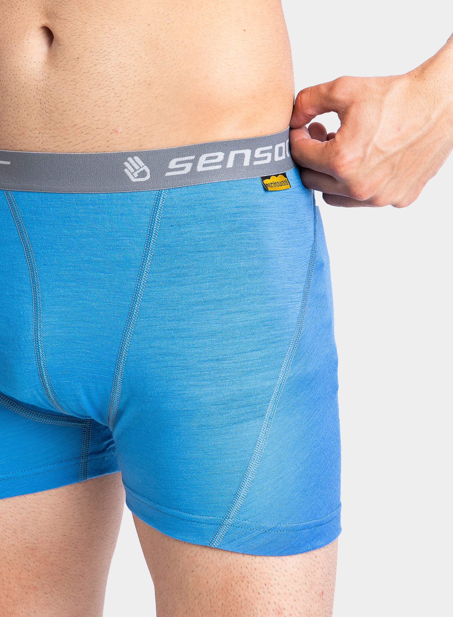 Termoaktivní boxerky Sensor Merino Active Boxers - blue
