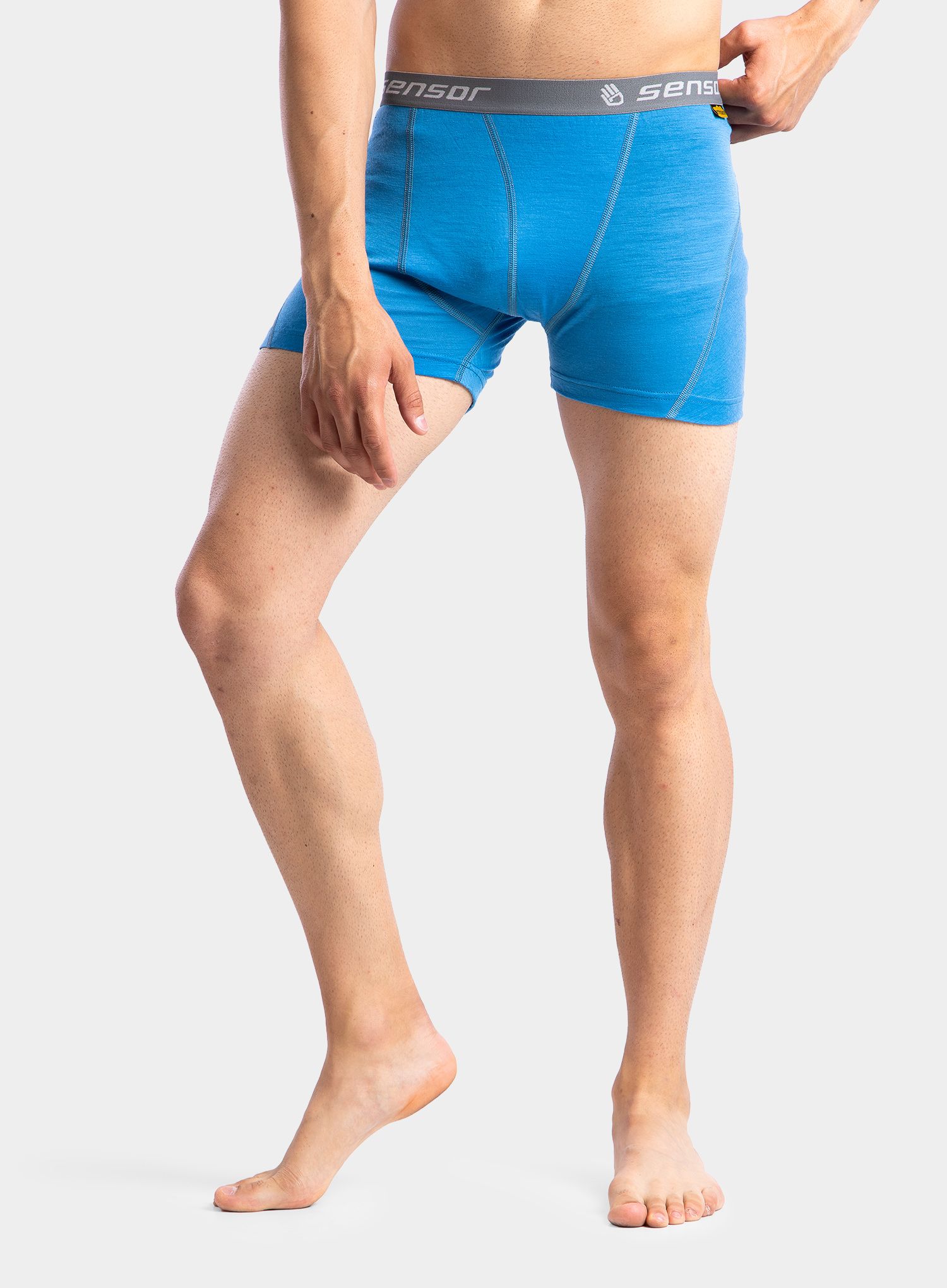 Termoaktivní boxerky Sensor Merino Active Boxers - blue
