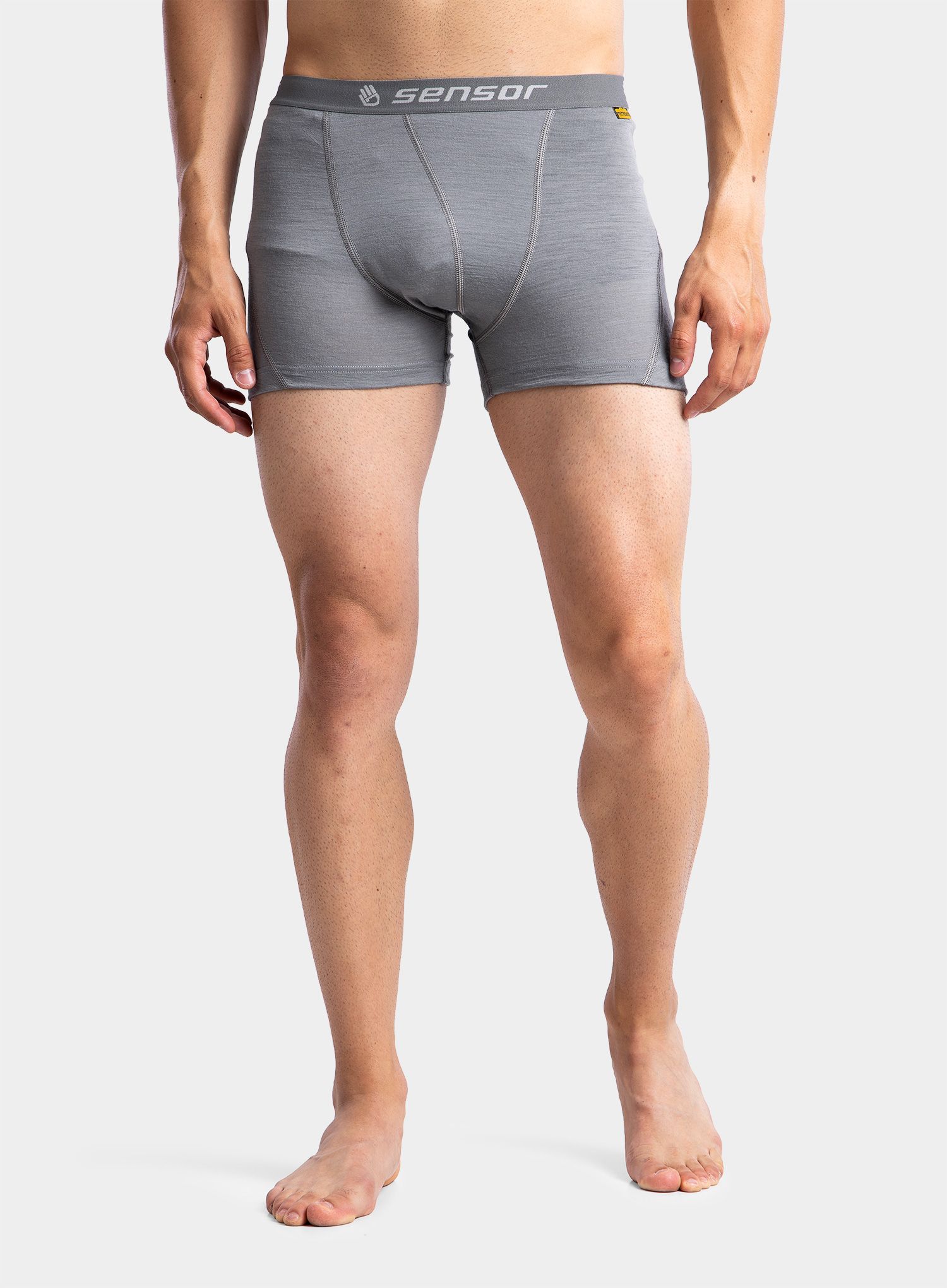 Termoaktivní boxerky Sensor Merino Active Boxers - grey