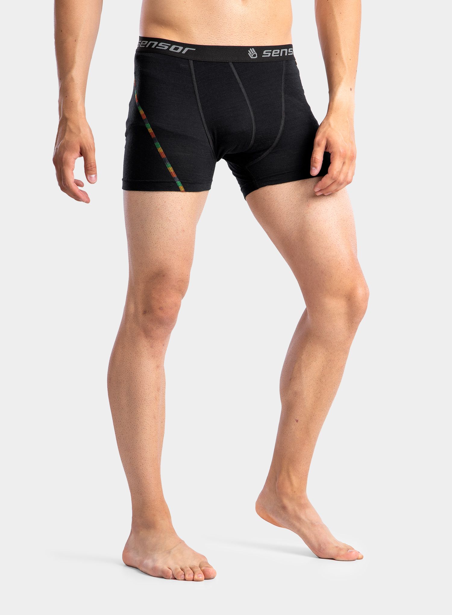 Termoaktivní boxerky Sensor Merino Air Boxers - black