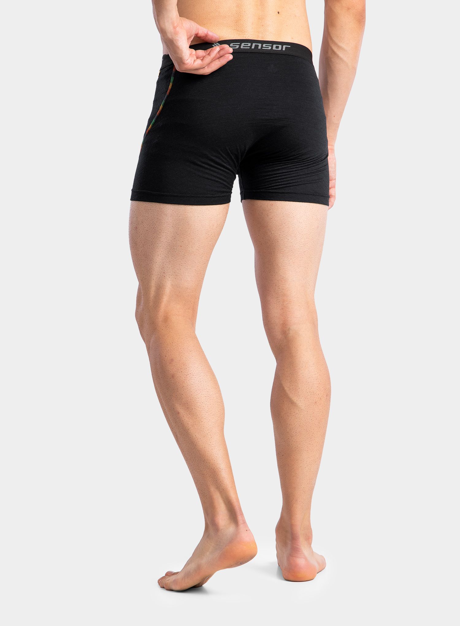 Termoaktivní boxerky Sensor Merino Air Boxers - black