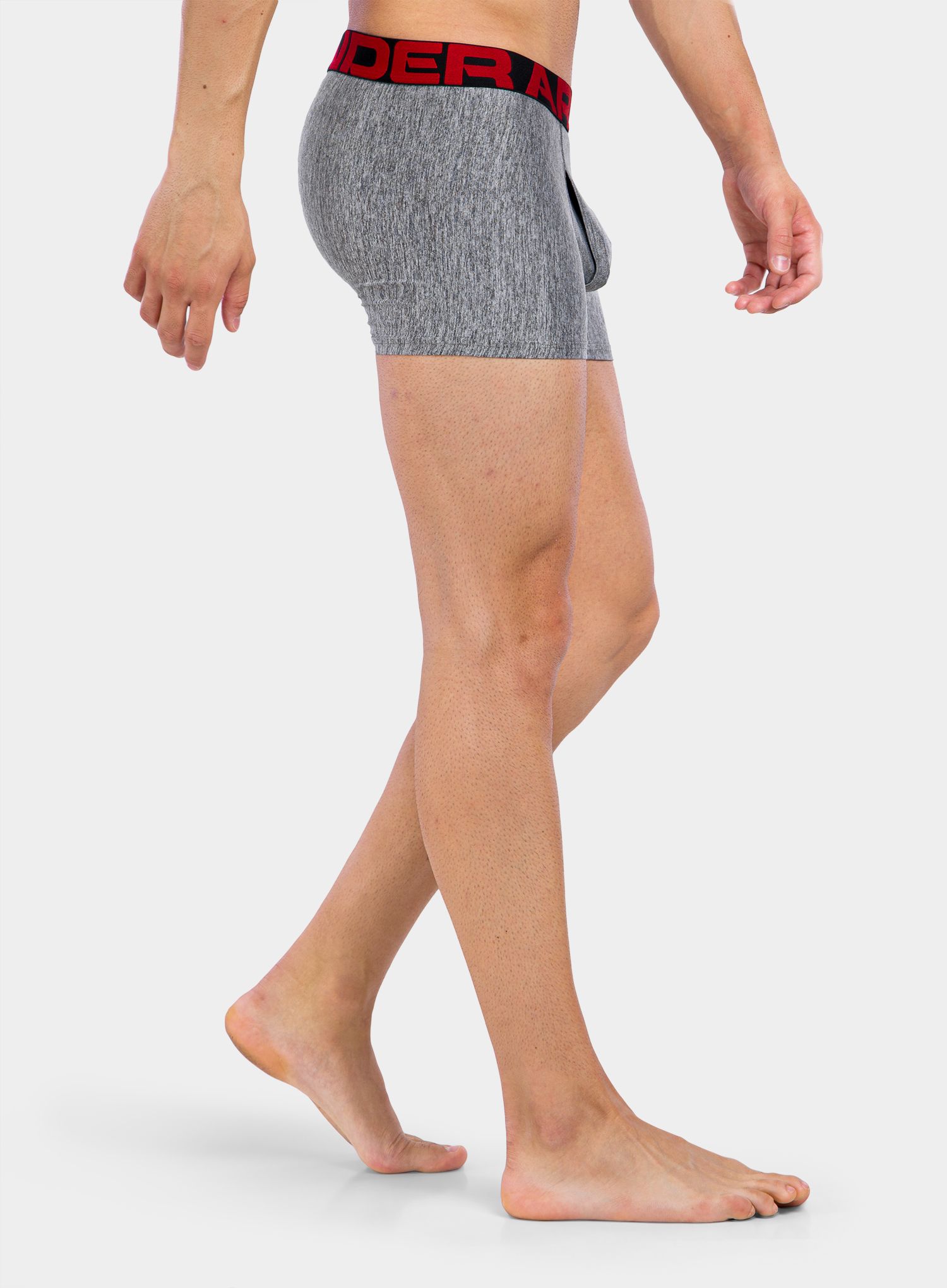 Boxerky Under Armour Tech 3in (sada 2 párů) - gray/gray