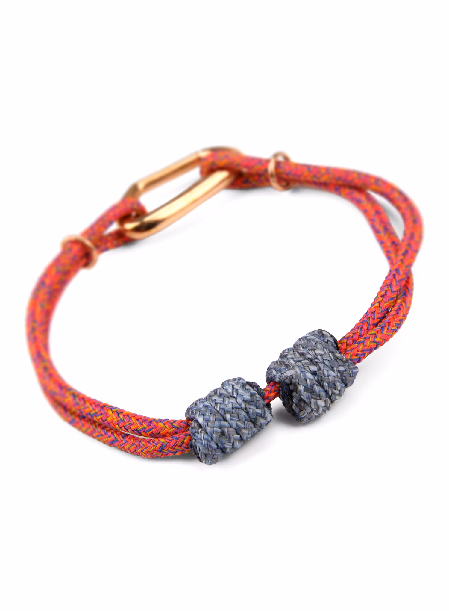 Náramek 8B+ Wristband Noufaro - pink melange/rose gold