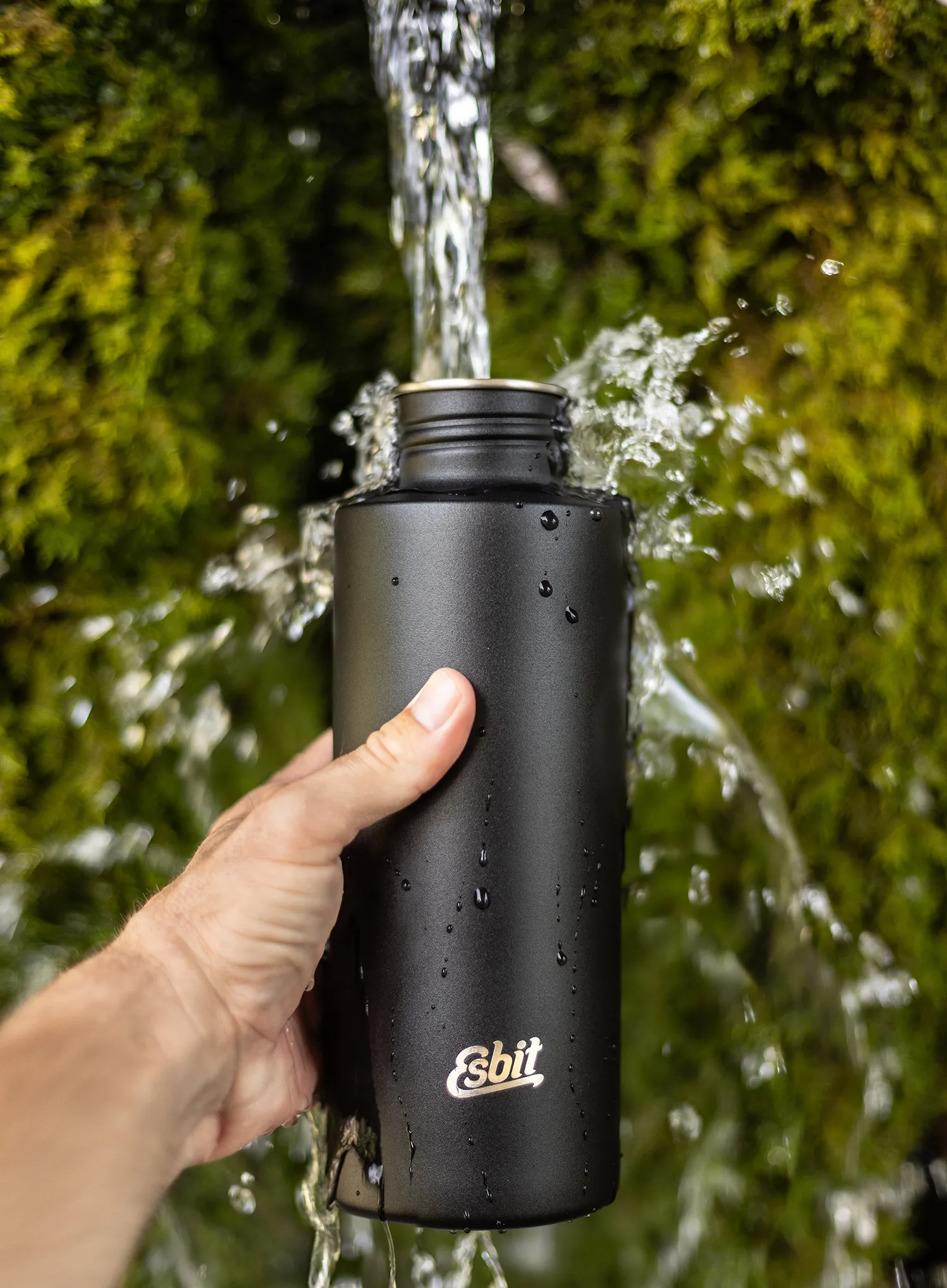 Láhev Esbit Majoris Drinking Bottle 1000 ml - black