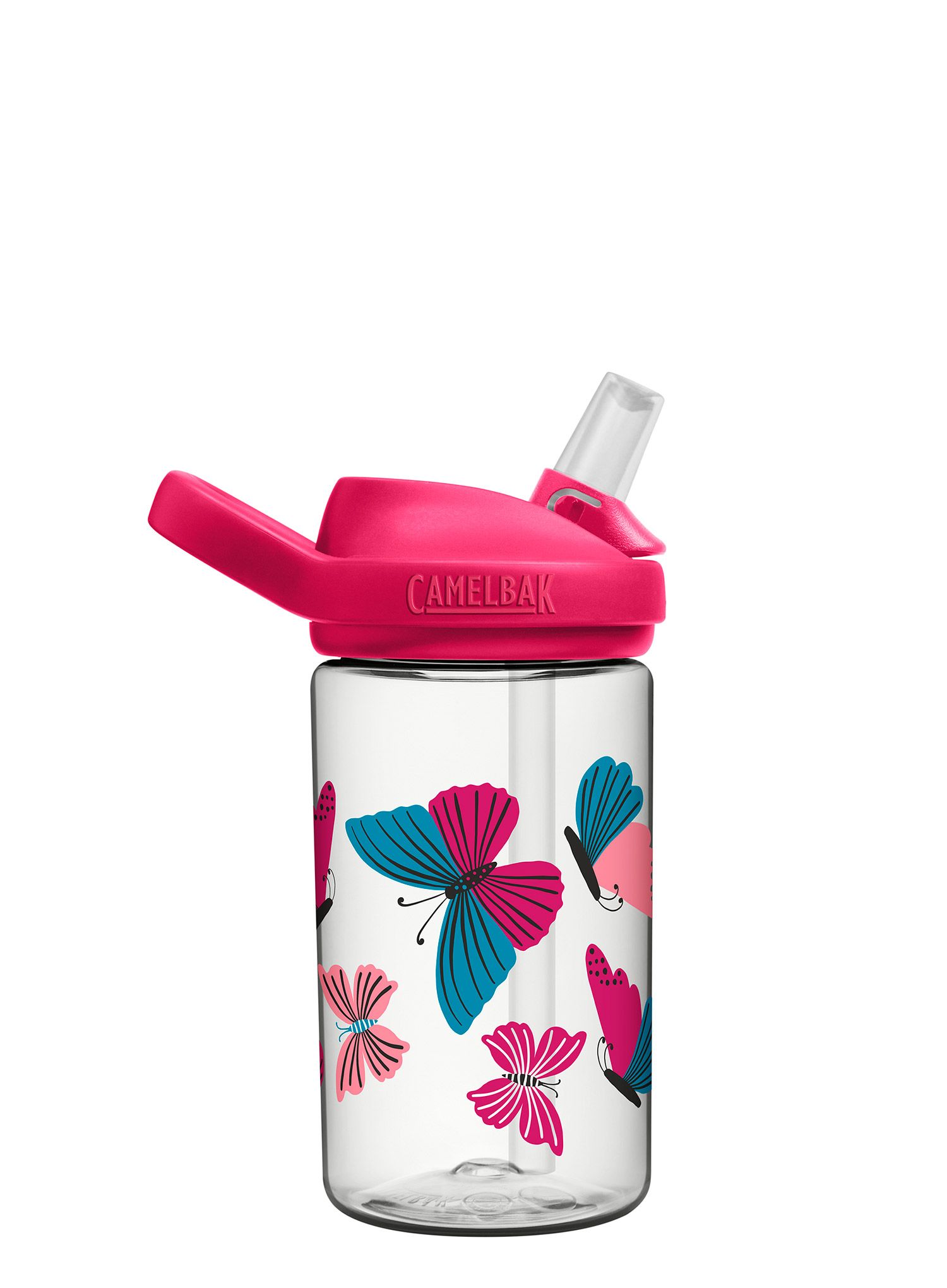 Dětská láhev na vodu CamelBak Eddy+ Kids 400 ml - colorblock butterflies