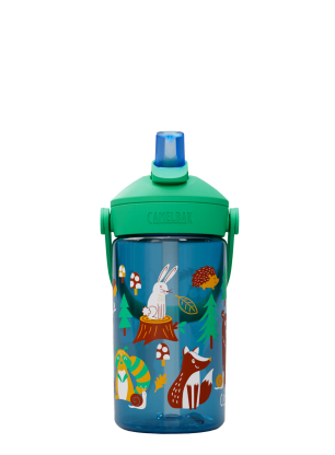 Dětská láhev na vodu CamelBak Thrive Flip Straw Kids 400ml - friendly forest