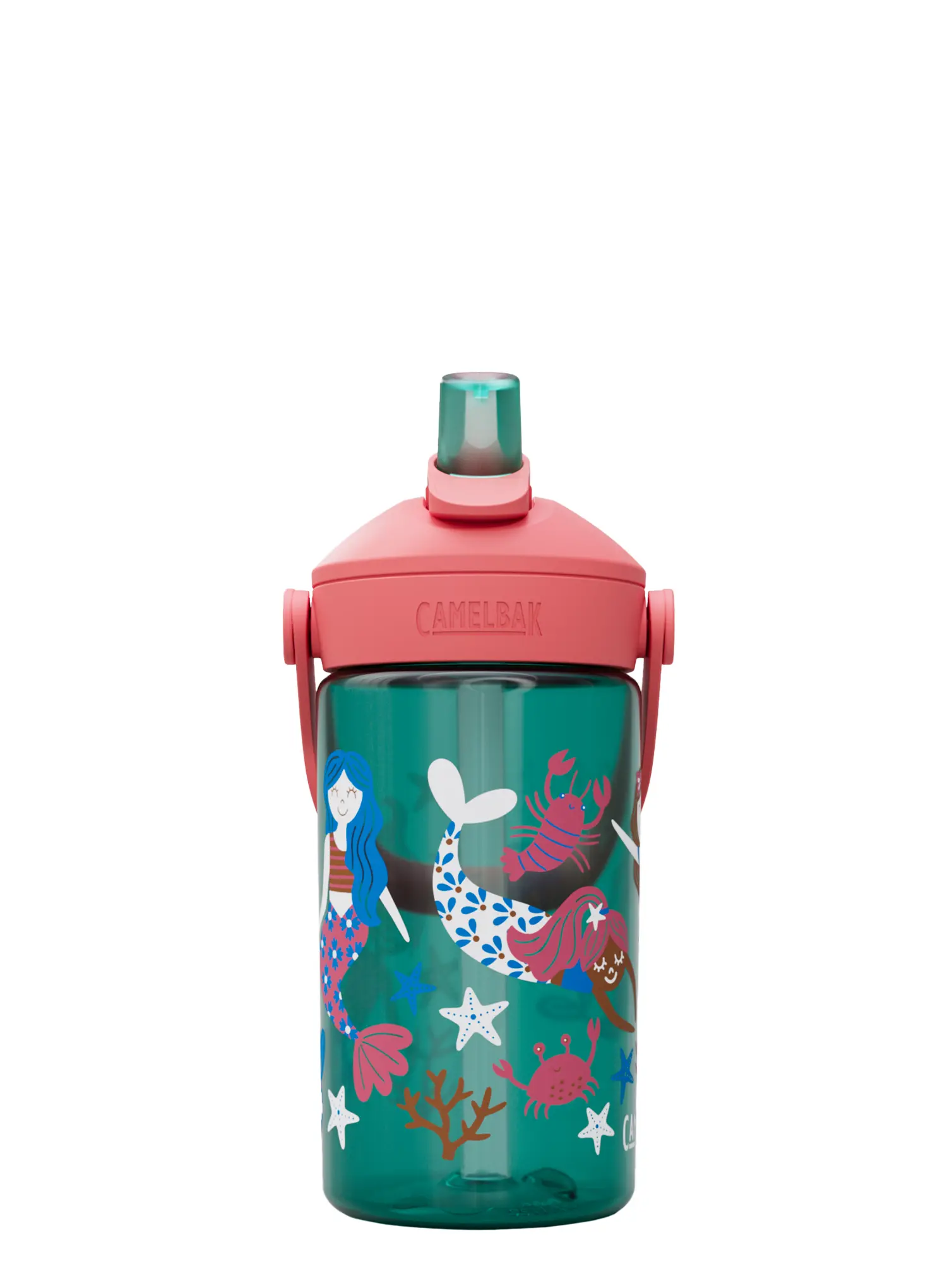 Dětská láhev na vodu CamelBak Thrive Flip Straw Kids 400ml - mermaid friends