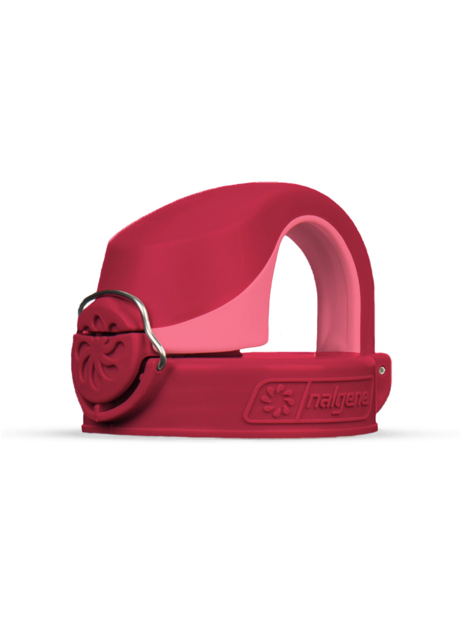 Dětská láhev na vodu Nalgene On The Fly Kids 12 oz (355 ml) - pink/beet