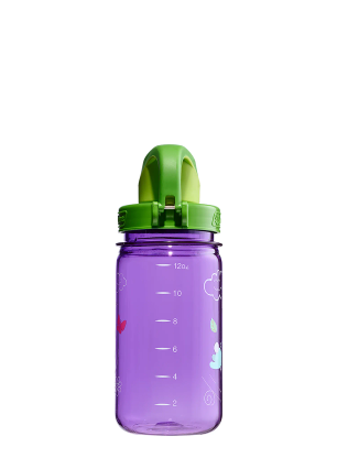 Dětská láhev na vodu Nalgene On The Fly Kids 12 oz (355 ml) - purple jackalope
