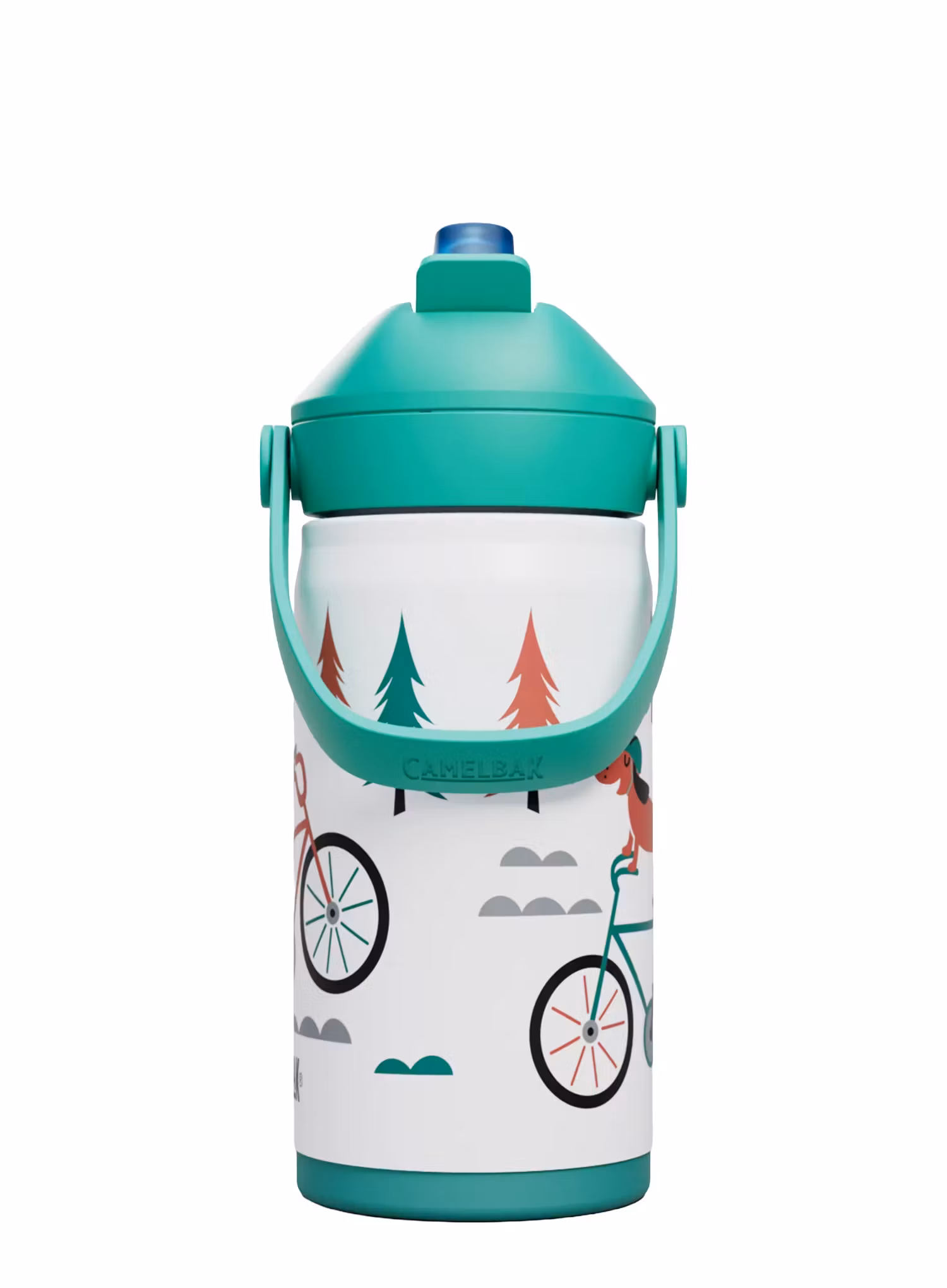 Termoláhev pro děti Camelbak Thrive Flip Straw Kids Insulated SST 350 ml - biking dogs