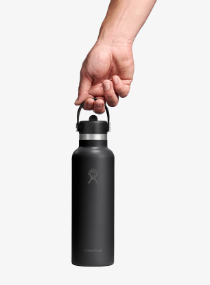 Termoláhev Hydro Flask 21 Oz Standard Flex Straw Cap (621 ml) - blk