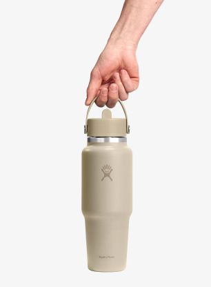 Termoláhev Hydro Flask 32 Oz Wide Flex Straw Travel Bottle (946 ml) - oat