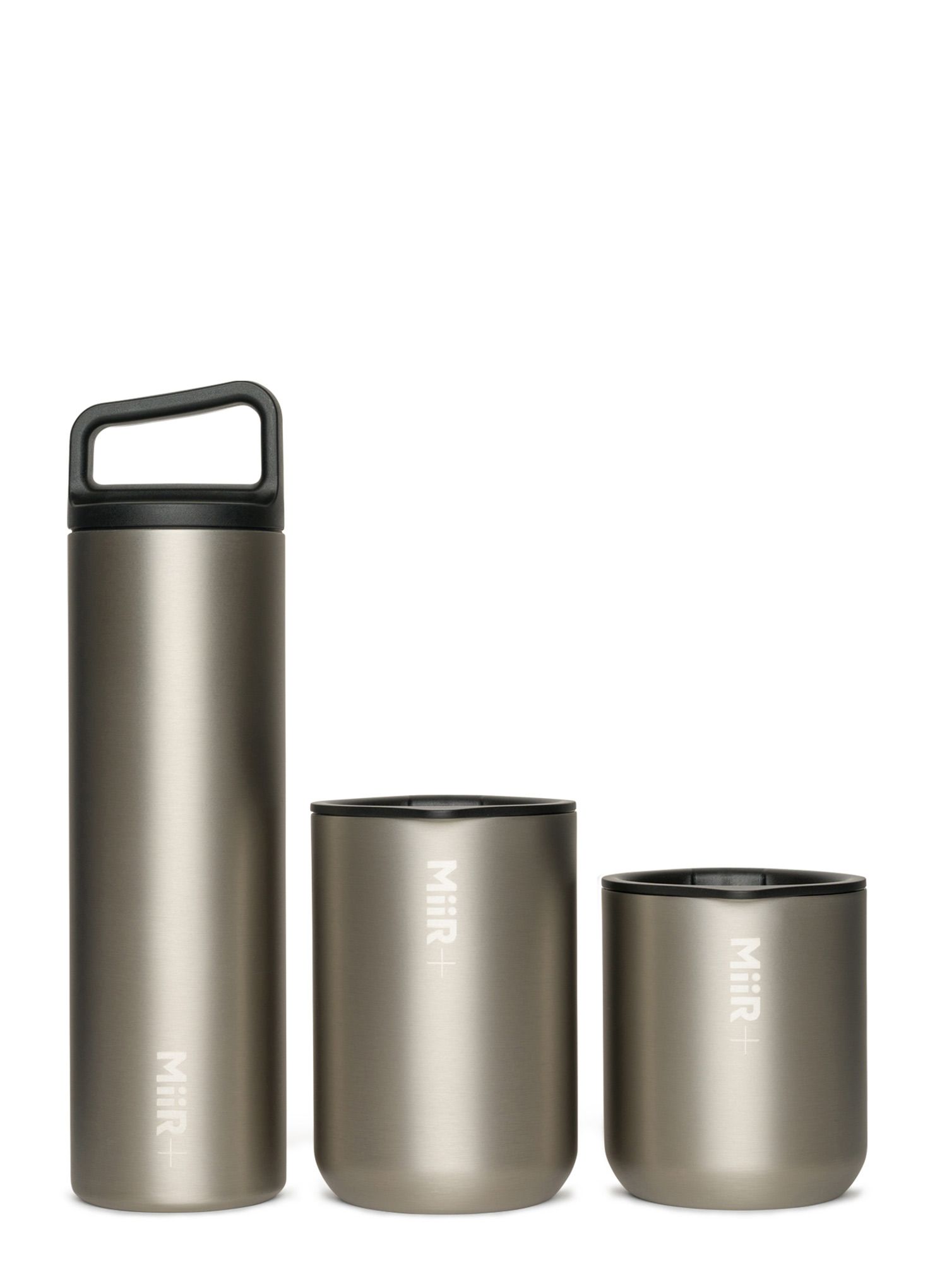 Termoláhev MiiR Climate+ Wide Mouth Bottle (590 ml) - brushed stainless