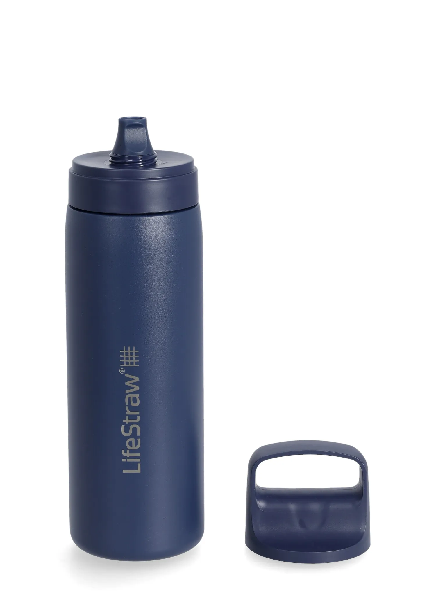 Turistická láhev Lifestraw Go 2.0 Stainless Steel Water Filter Bottle 18 oz (532 ml) - aegan sea